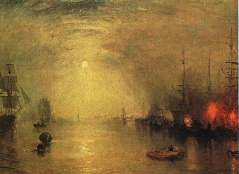 Joseph Mallord William Turner Keelman Heaving in Coals by Night china oil painting image